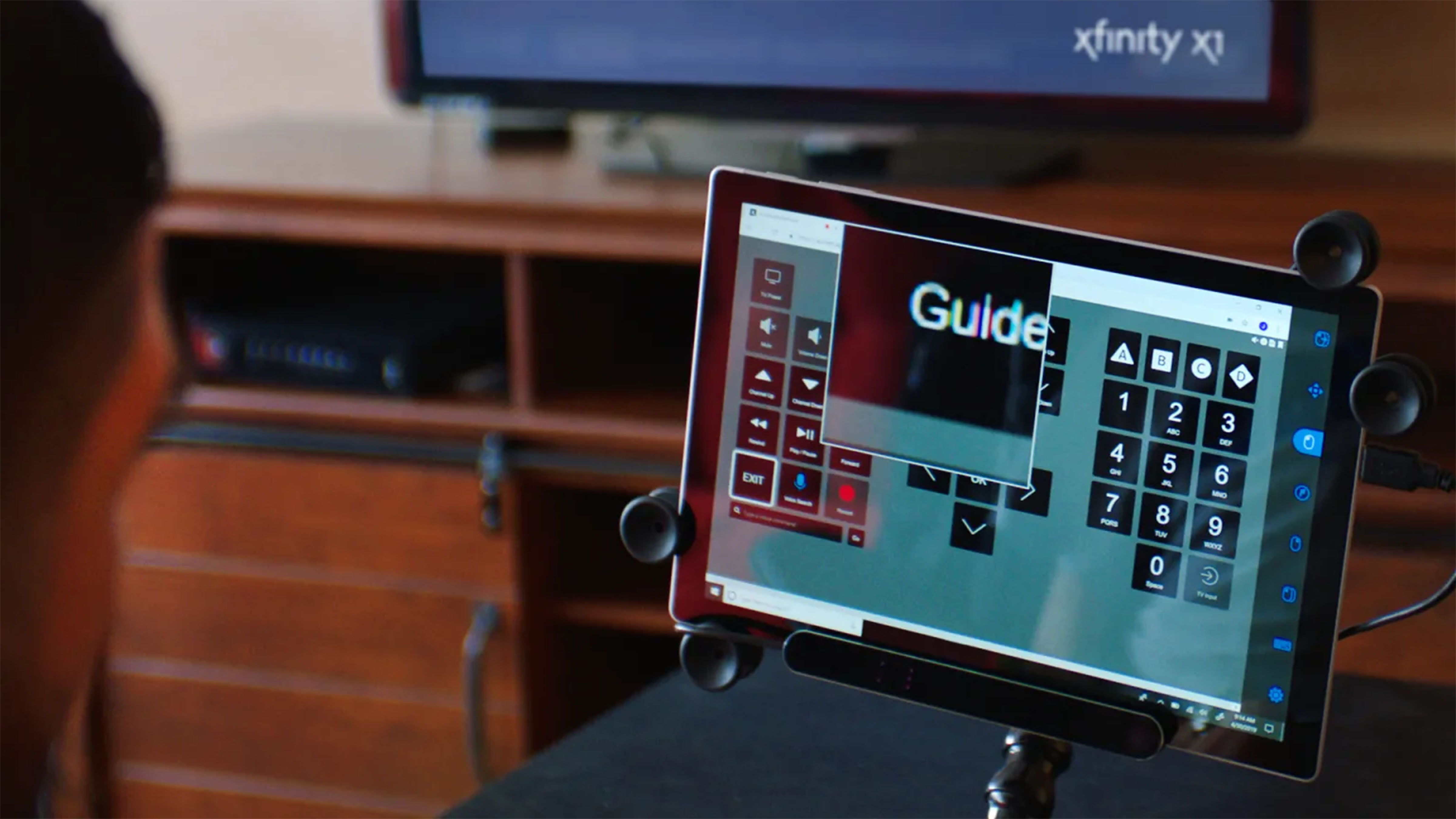 The award-winning Xfinity Adaptive Web Remote gives people with physical and speech disabilities unprecedented control of their in-home entertainment experience.